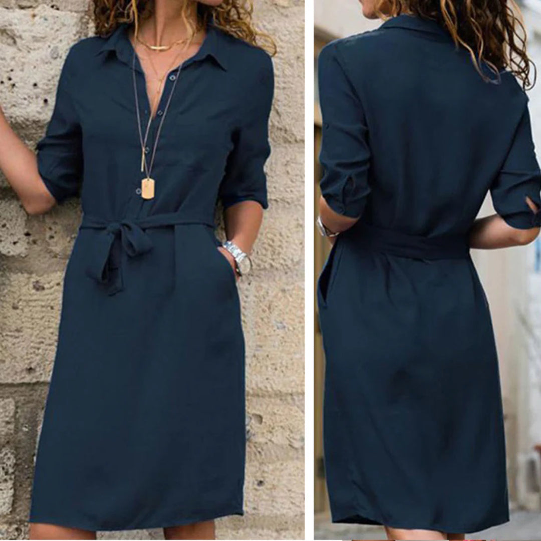 Mandy - Stilvolles Bequemes Kleid