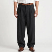 Broek Met Plooien Voor Heren -  Ernesto