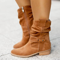 Trendy Women's Autumn Boots with Heel – Elif