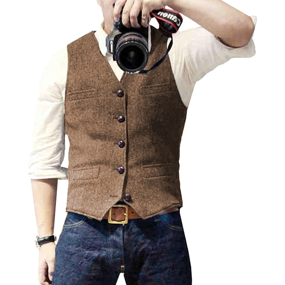 Stylish Denim Vest for Men - Mason