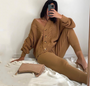 Winnie Winterset | Herrliches 2-teiliges Set mit gestrickter Weste & bequemer Hose