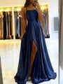Fließendes Maxikleid mit Seitenschlitz - Sophie