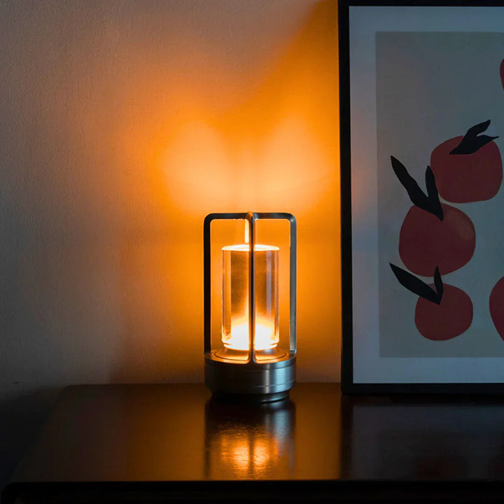 Luxuriöse Kristall-Tischlampe - LumiCrystal
