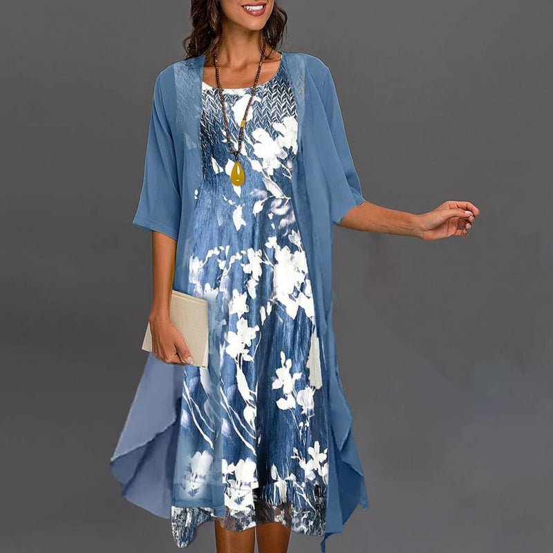 Zomerjurk met Elastische Taille - Théa