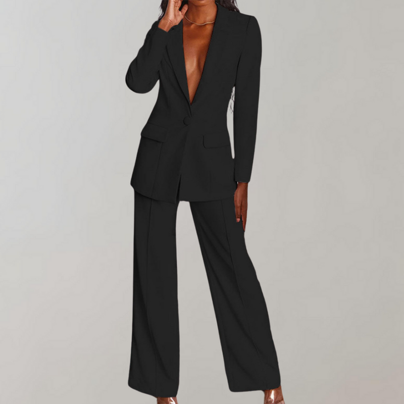 Stijlvolle Blazer en Broek Set - Elena