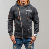 Lässiger Hoodie mit Reißverschluss - Orion