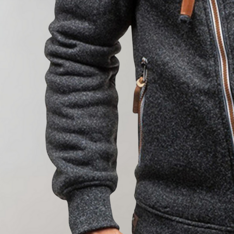 Lässiger Hoodie mit Reißverschluss - Orion