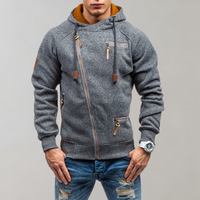 Lässiger Hoodie mit Reißverschluss - Orion