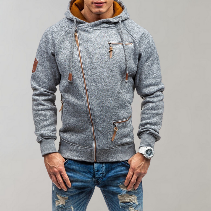 Lässiger Hoodie mit Reißverschluss - Orion