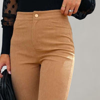 Trendige Cordweite Hose - Valerie