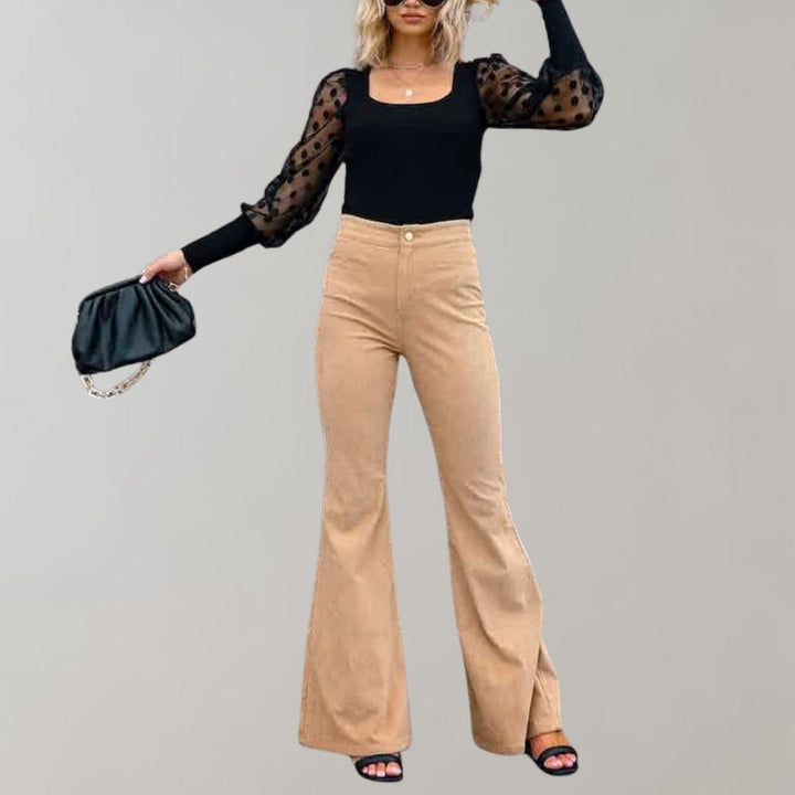 Trendige Cordweite Hose - Valerie
