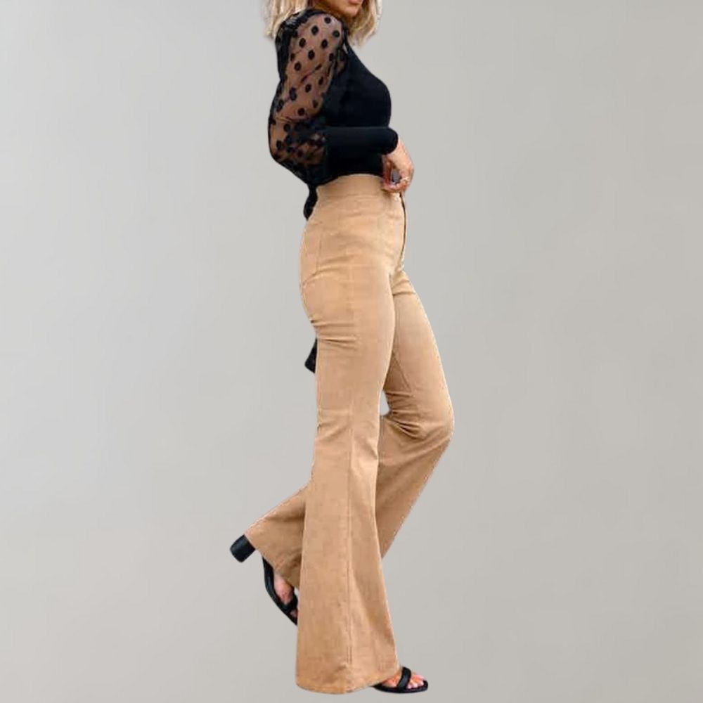 Trendige Cordweite Hose - Valerie