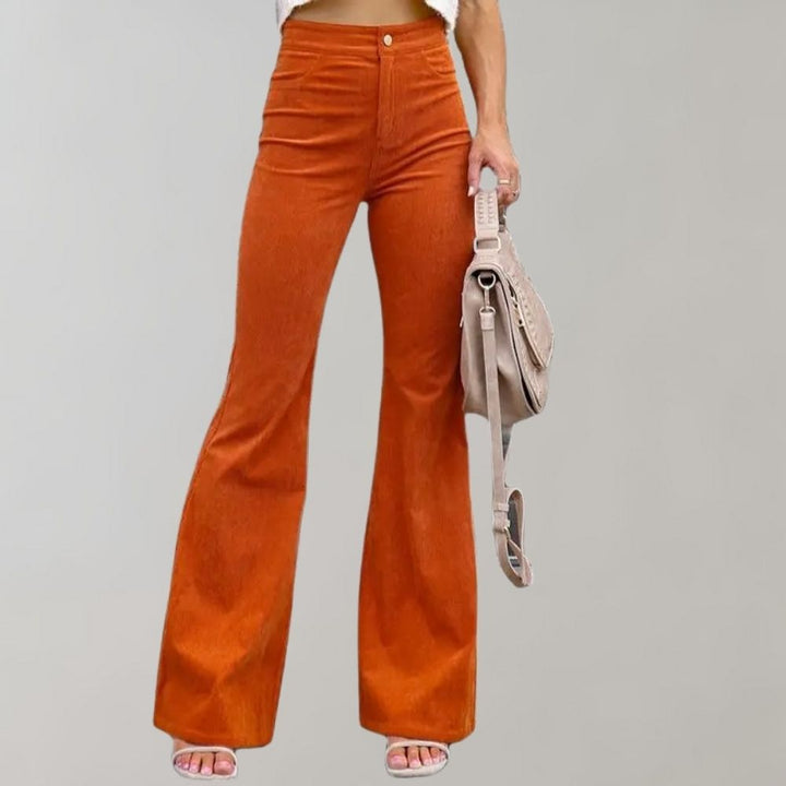 Trendige Cordweite Hose - Valerie