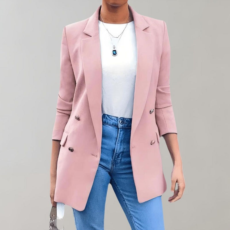 Stylish Long Women's Jacket - Clara