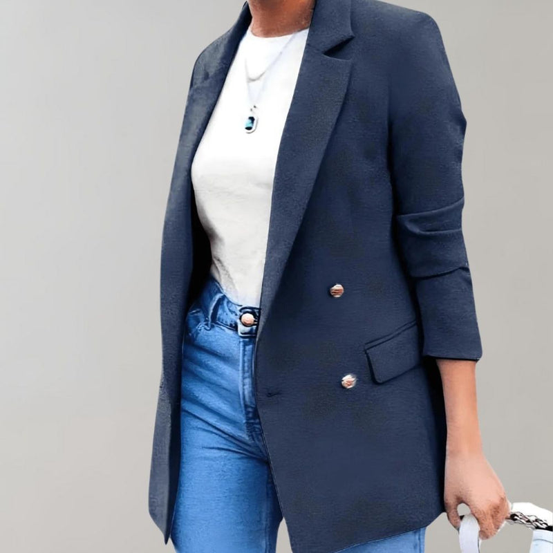 Stylish Long Women's Jacket - Clara