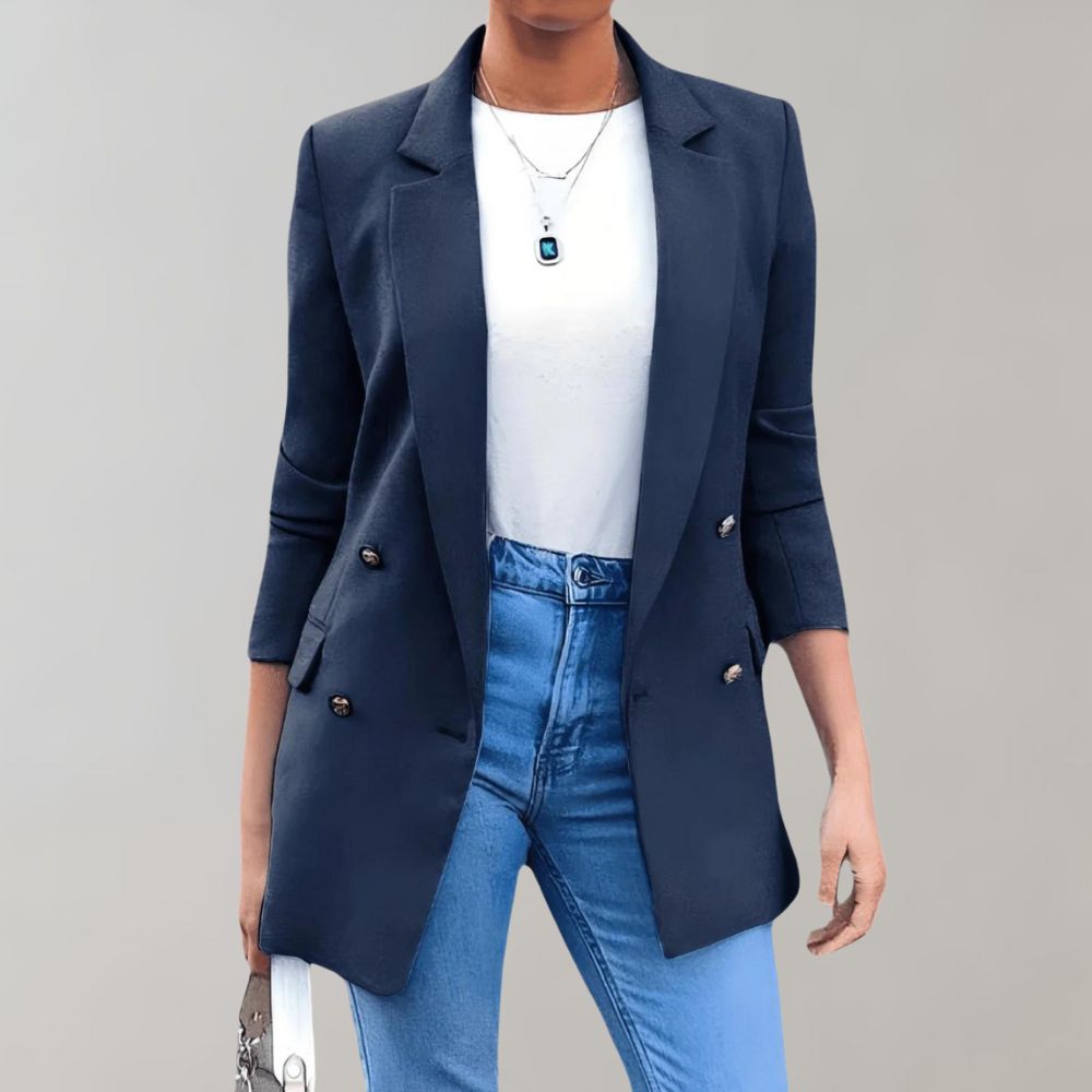 Stylish Long Women's Jacket - Clara