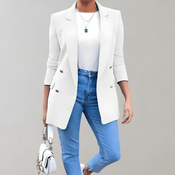 Stylish Long Women's Jacket - Clara