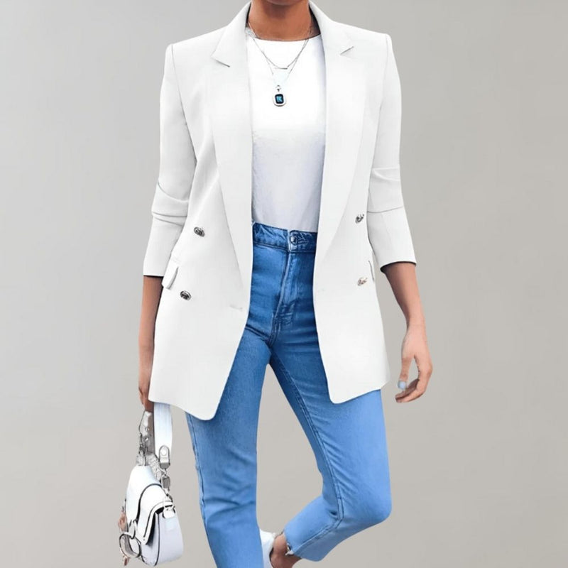 Stylish Long Women's Jacket - Clara