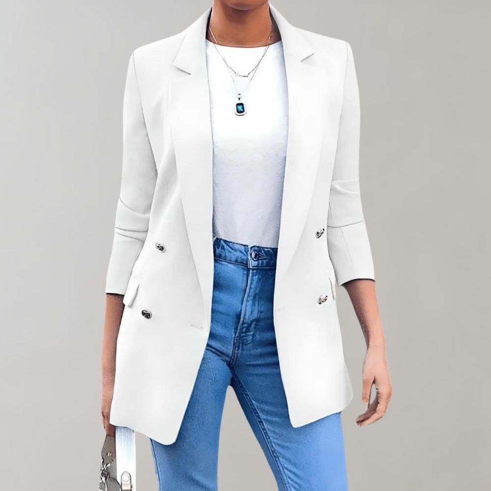 Stylish Long Women's Jacket - Clara