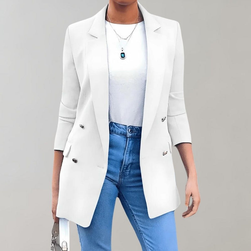 Stylish Long Women's Jacket - Clara