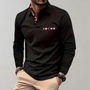Herren-Poloshirt mit langen Ärmeln - Oliver