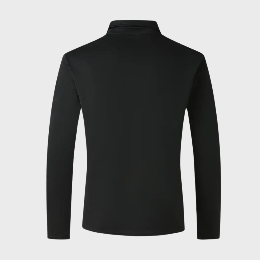 Herren-Poloshirt mit langen Ärmeln - Oliver
