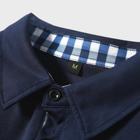 Herren-Poloshirt mit langen Ärmeln - Oliver