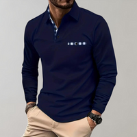 Herren-Poloshirt mit langen Ärmeln - Oliver