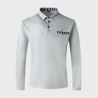 Herren-Poloshirt mit langen Ärmeln - Oliver
