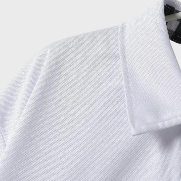 Herren-Poloshirt mit langen Ärmeln - Oliver