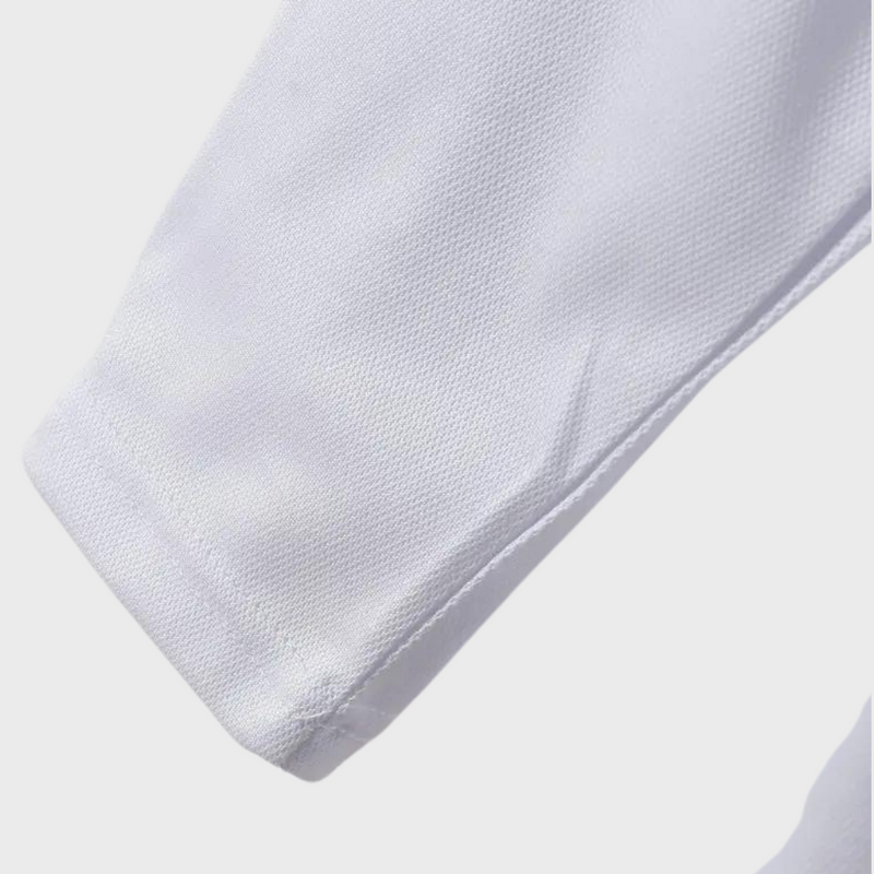 Herren-Poloshirt mit langen Ärmeln - Oliver