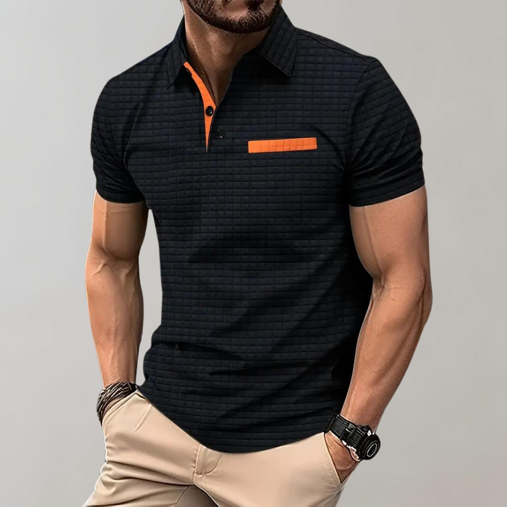 Chic Men's Polo Shirt - Classic Elegance