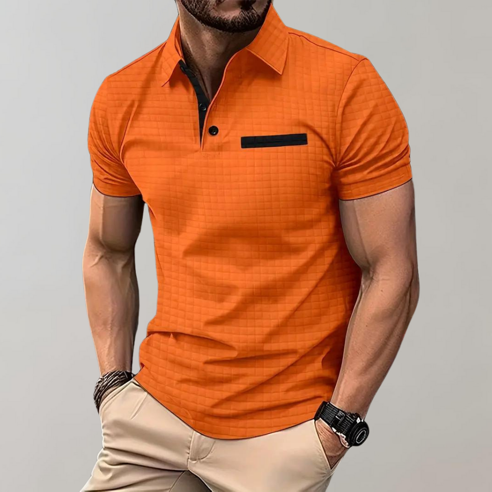 Chic Men's Polo Shirt - Classic Elegance