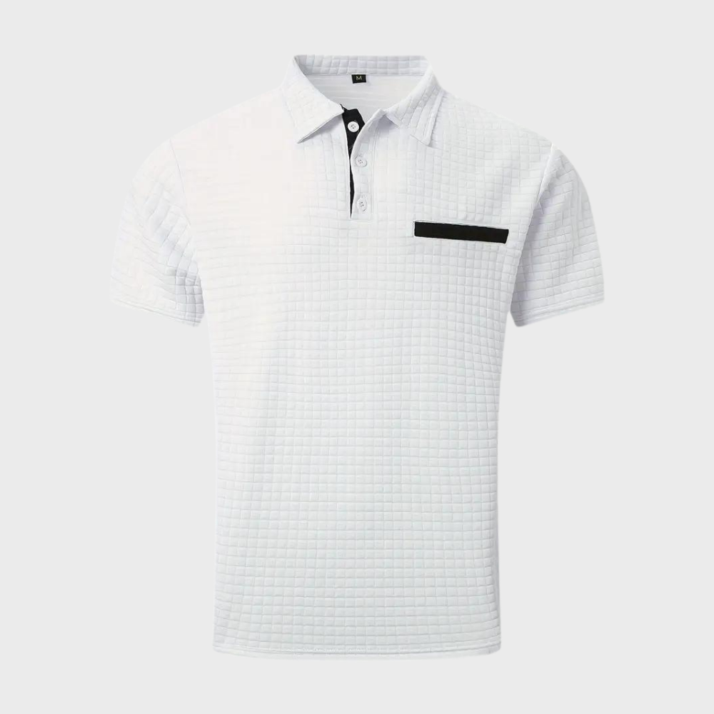 Chic Men's Polo Shirt - Classic Elegance