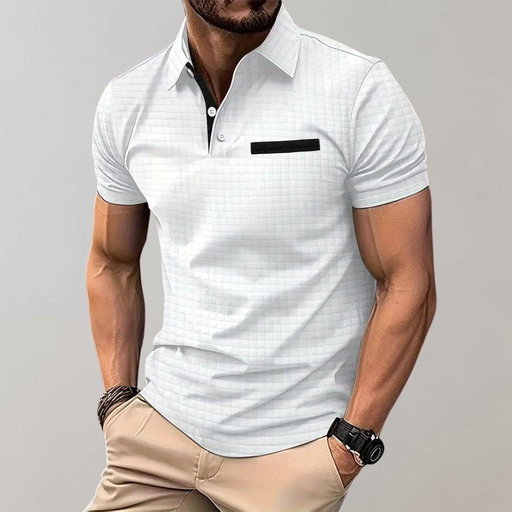Chic Men's Polo Shirt - Classic Elegance