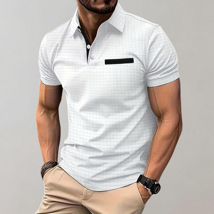 Chic Men's Polo Shirt - Classic Elegance