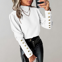 Trendige Damenbluse mit Spitze - Clara