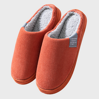 Sally - Warm Corduroy Lined Slippers