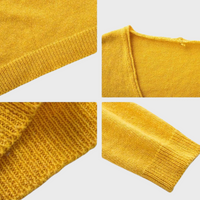 Lässiger Gestrickter Damenpullover - Mila