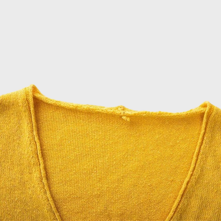Lässiger Gestrickter Damenpullover - Mila