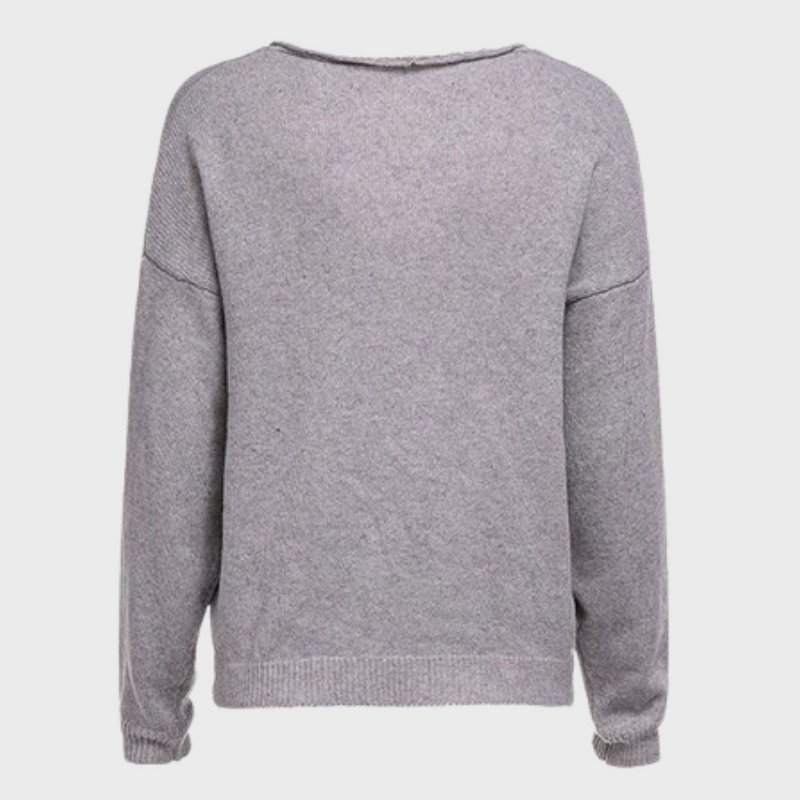 Lässiger Gestrickter Damenpullover - Mila