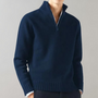 Stilvoller Herrenpullover mit Halb-Reißverschluss - Ethan