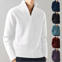 Stilvoller Herrenpullover mit Halb-Reißverschluss - Ethan