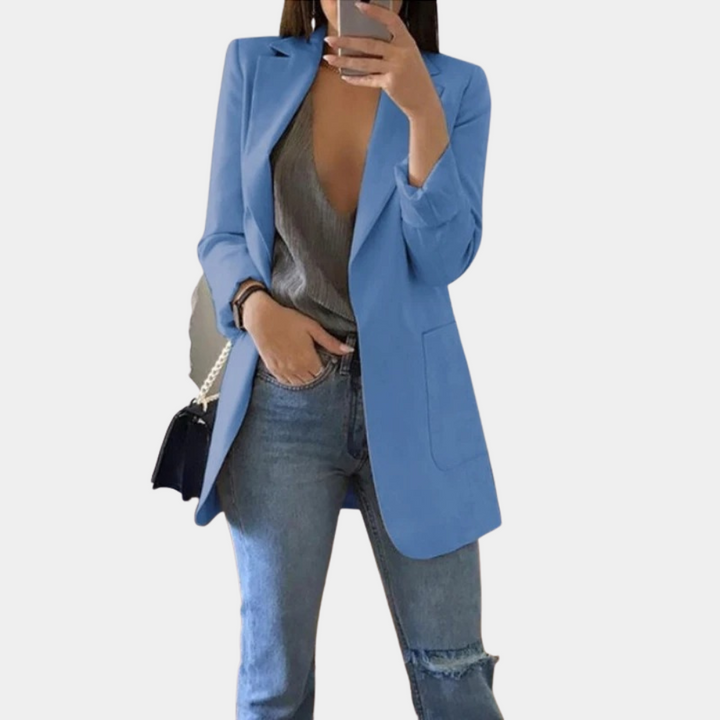 Fentii- Casual Long Blazer for Women