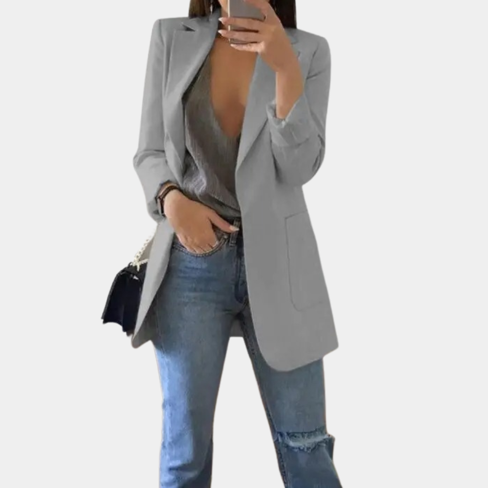 Fentii- Casual Long Blazer for Women