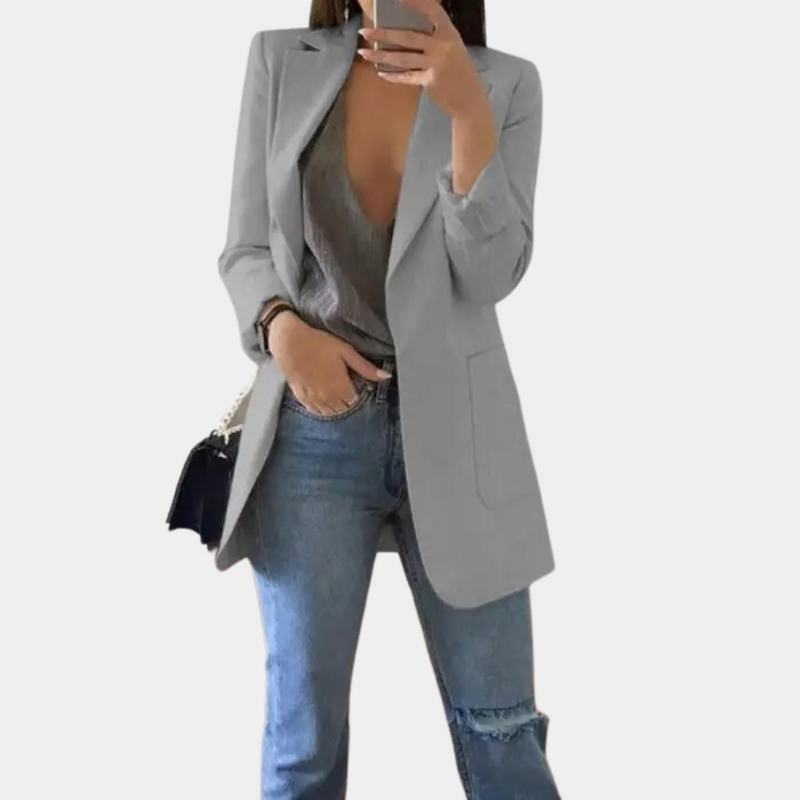 Fentii- Casual Long Blazer for Women