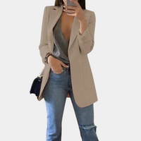 Fentii- Casual Long Blazer for Women