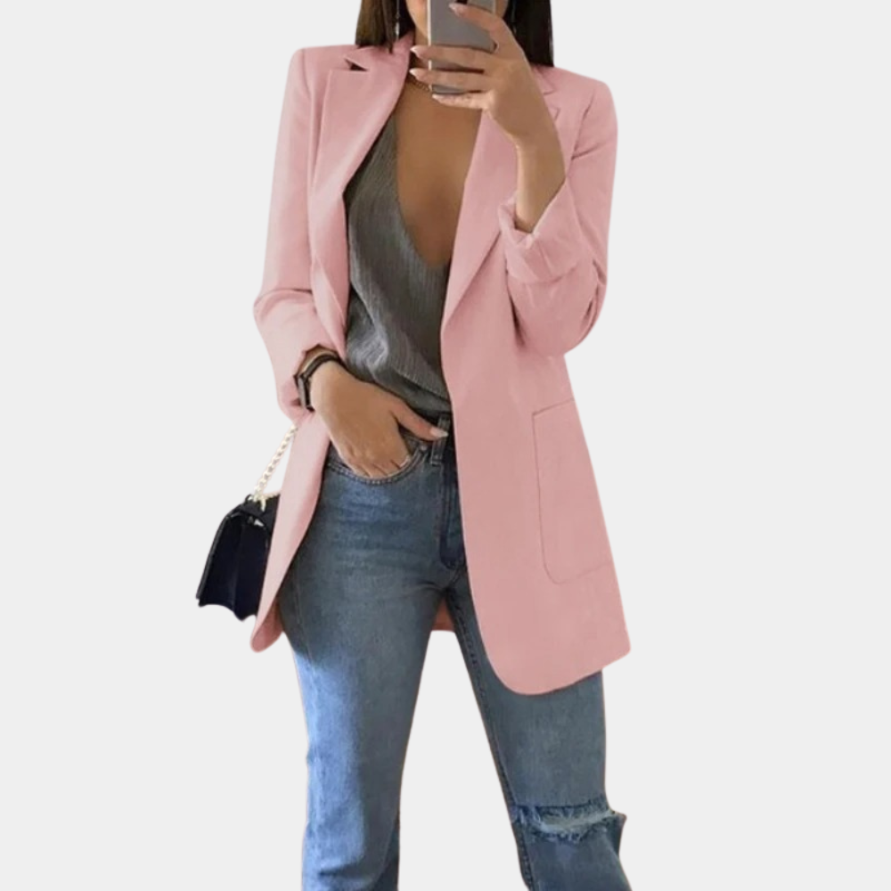 Fentii- Casual Long Blazer for Women