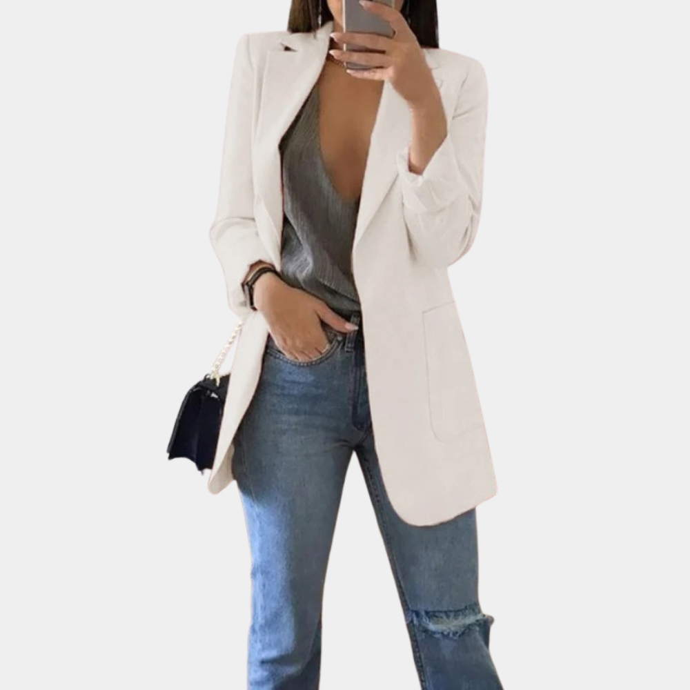 Fentii- Casual Long Blazer for Women