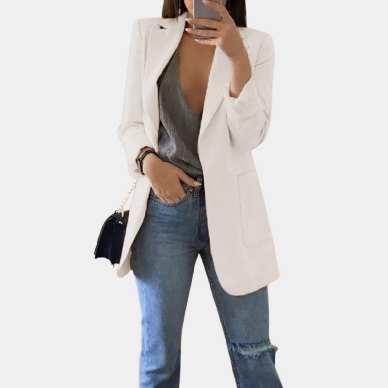 Fentii- Casual Long Blazer for Women